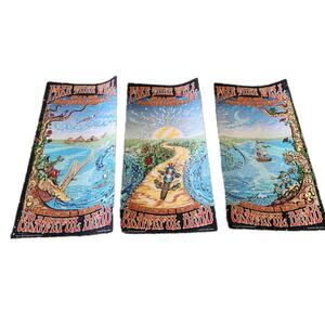 Fare Thee Well 2015 Triptych Concert Poster Numbered Mike Dubois Bob Weir Lesh